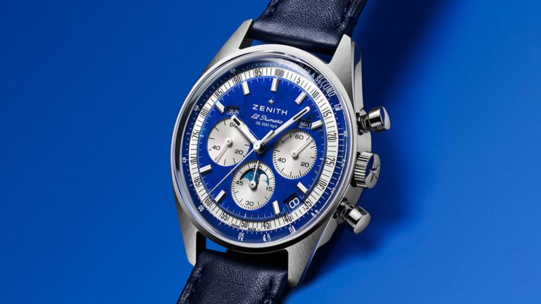Zenith Chronomaster Original Triple Calendar Lapis Lazuli